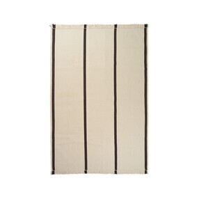Ferm Living - Calm Kelim Wollteppich 200x140cm