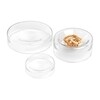 Schönbuch - Jar Schalen-Set 3tlg. - transparent/in 3 Größen: Ø14/20/25cm