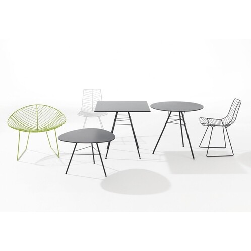 Arper - Leaf - Table de jardin carrée