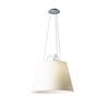 Artemide - Tolomeo Mega Sospensione Pergamena - Suspension - écru/papier/H 200cm/Ø 52cm/grand modèle