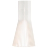 Secto Design - Secto 4230 Wandleuchte - weiß/laminiert/inkl. LED-Birne 2800K/1055lm/Kabel weiß