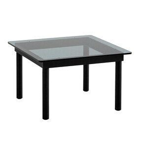 HAY - Table basse Kofi structure chêne laqué noir 60x60cm