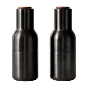 Audo - Bottle Grinder molen set van 2 messing