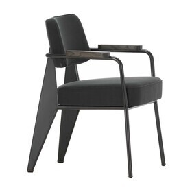 Vitra - Chaise avec accoudoirs Fauteuil Direction