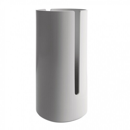 Alessi - Birillo Toilet roll holder - white/Ø 15cm / H: 31cm/for 3 toilet rolls