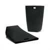 Hey-Sign - Hey-Sign Felt Laundry Basket - black 35/69cm/without cutout lettering