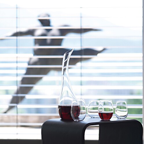 Riedel - O Wine - Giftset rode wijnglas 6+2