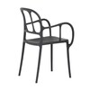 Magis - Milà Outdoor Armchair - black 1769 C/matt/silky touch
