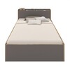 müller möbelwerkstätten - Nook - Lit une personne 120x200cm - anthracite/sans matelas et sommier à latt