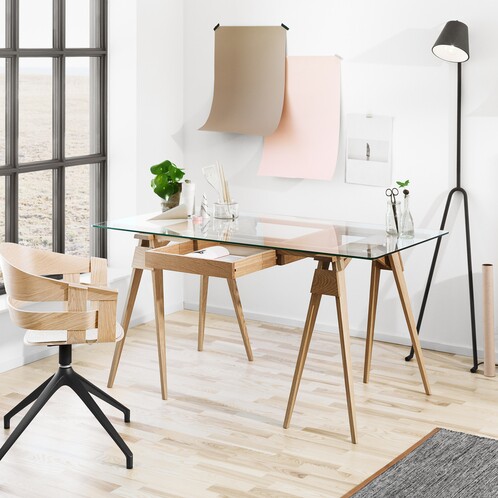 Design House Stockholm Arco Desk 150x75x74cm | AmbienteDirect Design House Stockholm Arco Desk 150x75x74cm | AmbienteDirect
