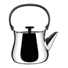 Alessi - Cha Wasserkessel/Teekanne - edelstahl/schwarz/glänzend/90 cl