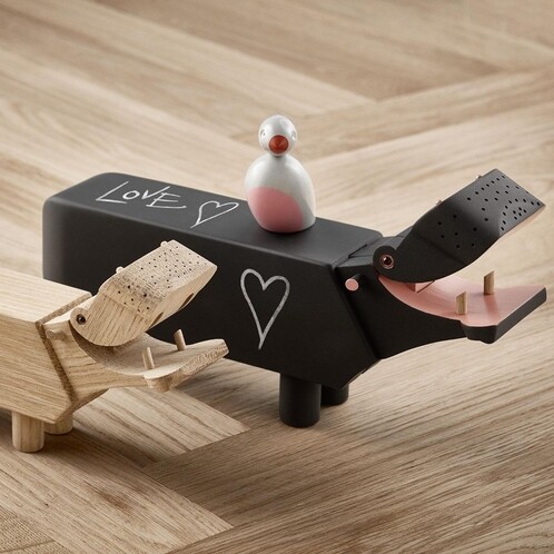 Kay Bojesen ヒッポ 木製置物 Kay Bojesen Denmark Wooden Figurine Hippo | AmbienteDirect