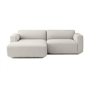 &Tradition - Develius 2-Sitzer Sofa mit Chaiselongue links