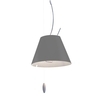 Luceplan - Costanzina - Suspension avec câble tracteur - gris béton/aluminium
