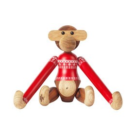 Kay Bojesen Denmark Wooden Figurine Monkey Mini with Kay Bojesen Denmark Wooden Figurine Monkey Mini with