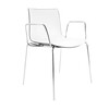 Arper - Catifa 46 0251 - Fauteuil bicoloured chromé