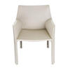 Cassina - Cab Mario Bellini Kernleder-Armlehnstuhl