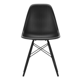 Vitra - Chaise Eames Plastic DSW RE érable noir