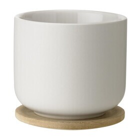 Stelton - Theo theebeker met schotel