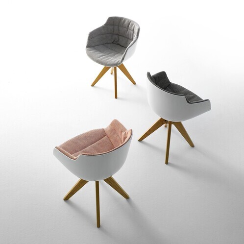 MDF Italia - Flow Slim - Fauteuil capitonné New Edition 2