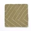 Nanimarquina - Quill M - Nieuwe zuivere wol tapijt - bleek olijf groen/124x142cm