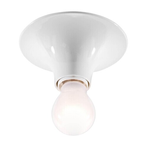 Artemide - Artemide Teti Deckenleuchte - weiß/Polykarbonat/Ø14cm