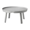 Muuto - Around - Table d'appoint grand modèle - gris/Ø 72cm