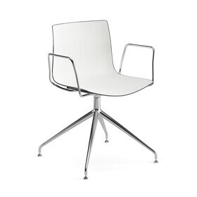 Arper - Catifa 46 - Fauteuil bicolore support étoilé