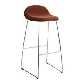 Gubi - 3D barstoel gestoffeerd