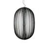 Foscarini - Plass Media Suspension Lamp - grey/H 50cm/Ø 34cm