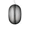 Foscarini - Plass Media Suspension Lamp - grey/H 50cm/Ø 34cm