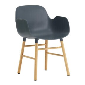 Normann Copenhagen - Form Armlehnstuhl Gestell Eiche
