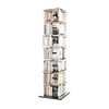 Opinion Ciatti - Ptolomeo X4 B Book Stand - black/base polished steel/H197cm, 7 shelves