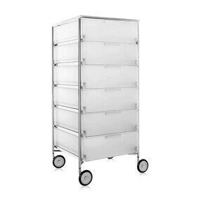 Kartell - Mobil 6 Container mit Rollen