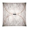 Flos - Ariette 2 - Applique Murale / Plafonnier - naturel / 100x100cm/textile/métal