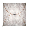 Flos - Ariette 2 Wand- / Deckenleuchte - natur / 100x100cm/Textil/Metall