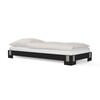 Moormann - Moormann Tagedieb Stacking Bed 90x200cm - black/94,7x 21x204,7cm/without mattress and slatted base