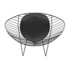 Arper - Leaf Easy Chair - mokka/steel