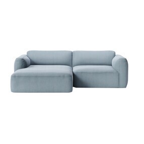 &Tradition - Develius Mellow 2-zits sofa chaise longue links