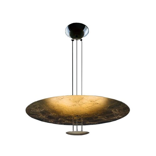 Catellani & Smith - Macchina Della Luce B LED - Suspension - or/laiton/2600K-2800K/1260lm/CRI80/IP20/disque Ø80/17cm