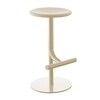 Magis - Tibu Barhocker gepolstert 60-70cm - beige hellgrau/Stoff Steelcut 2 240/pneumatisch höhenverstellbar von 60-77cm/drehbar