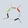 Arper - Catifa 46 0278 Chair Bicoloured Skids Chrome