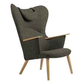 Carl Hansen - CH78 Sessel mit Nackenkissen