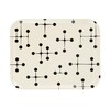 Vitra - Classic Tray Dot Pattern Light - Plateau - crème/noir/LxPxH 46x36x2cm