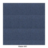 Softline - Havana - Repose-pieds /tabouret - bleu/gris/étoffe Vision 441/PxHxP 58x40x48cm/piètement noir