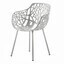 Fast - Chaise avec accoudoirs Forest