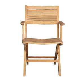 Cane-Line - Chaise de jardin avec accoudoirs pliable Flip