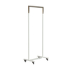 FROST - Bukto Wardrobe With Wheels 60cm - white-gold/WxHxD 63,8x156x45cm/with 4 wheels, 2 stops