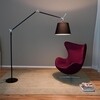 Artemide - Tolomeo Mega Terra Black Floor Lamp