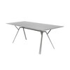 Fast - Radice Quadra Outdoor Tisch - grau metallic/Größe 2/200x90cm